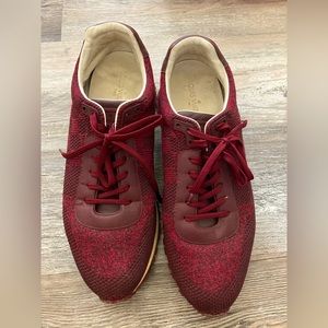 Maroon Louis Vuitton Sneakers